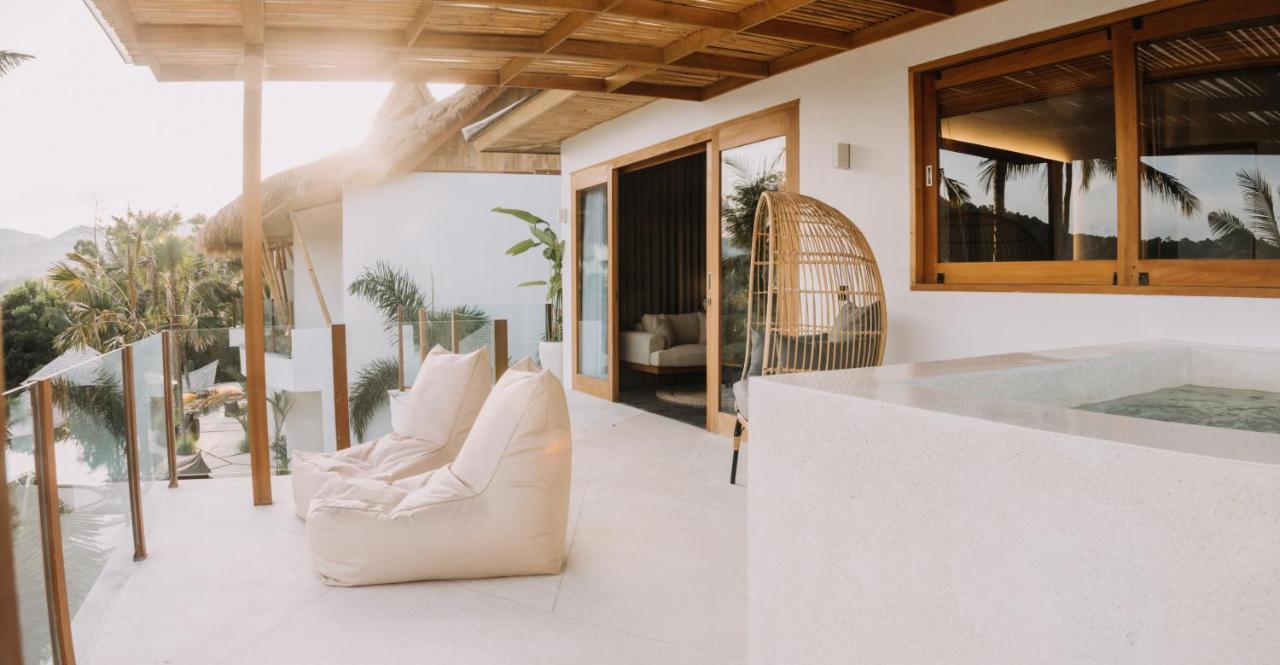 Hotel Neano Escape Manggis Esterno foto The interior of a villa at the resort